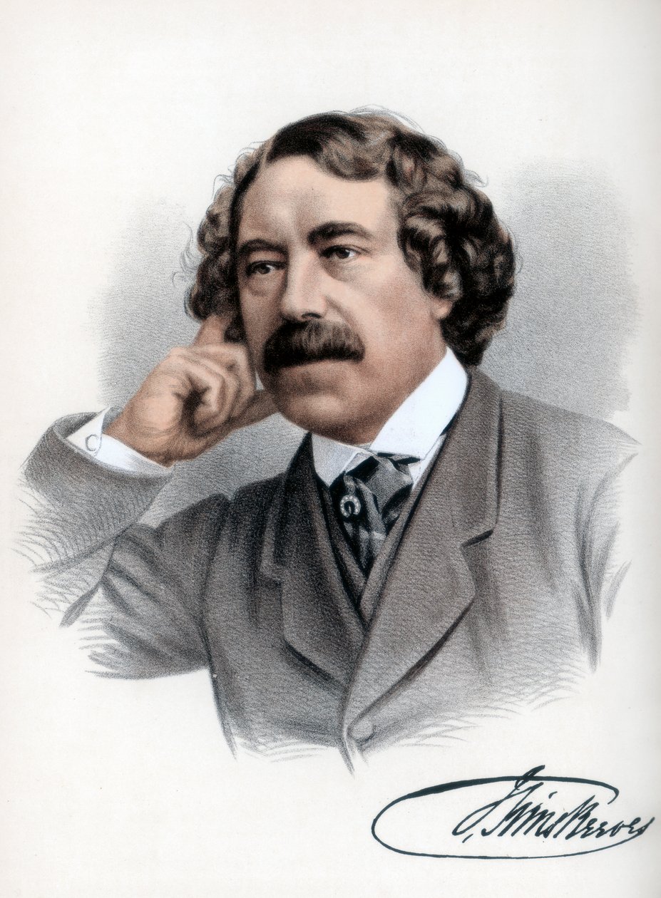 John Sims Reeves, engelsk sångare, c1890. av Petter and Galpin Cassell
