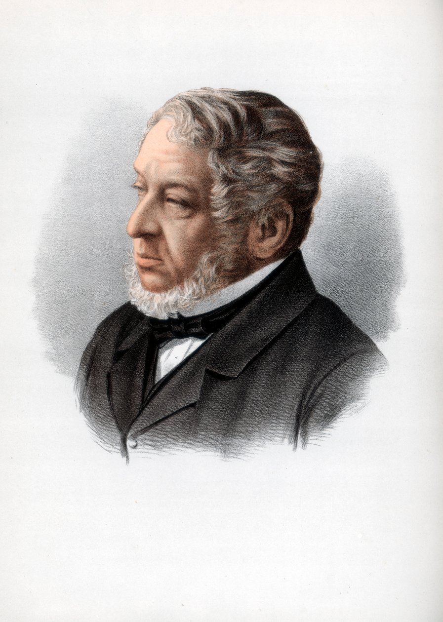 Nathan Rothschild, 1:e baron Rothschild, brittisk bankir och politiker, c1890. av Petter and Galpin Cassell