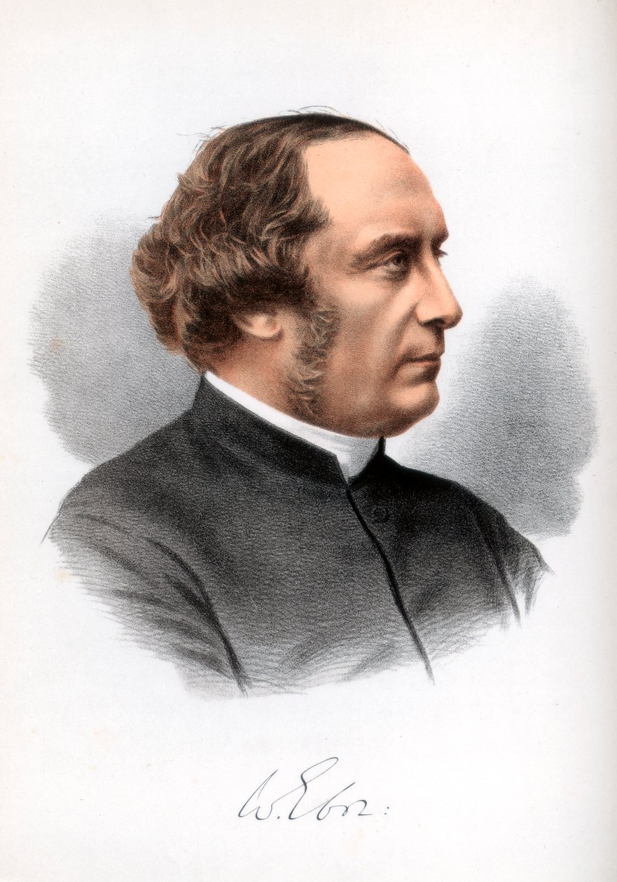 William Thomson, engelsk kyrkoledare, ärkebiskop av York, c1890. av Petter and Galpin Cassell