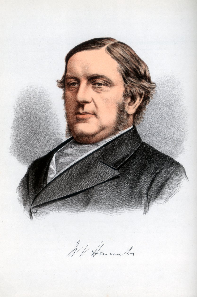 William Vernon Harcourt, brittisk liberal statsman, c1890. av Petter and Galpin Cassell