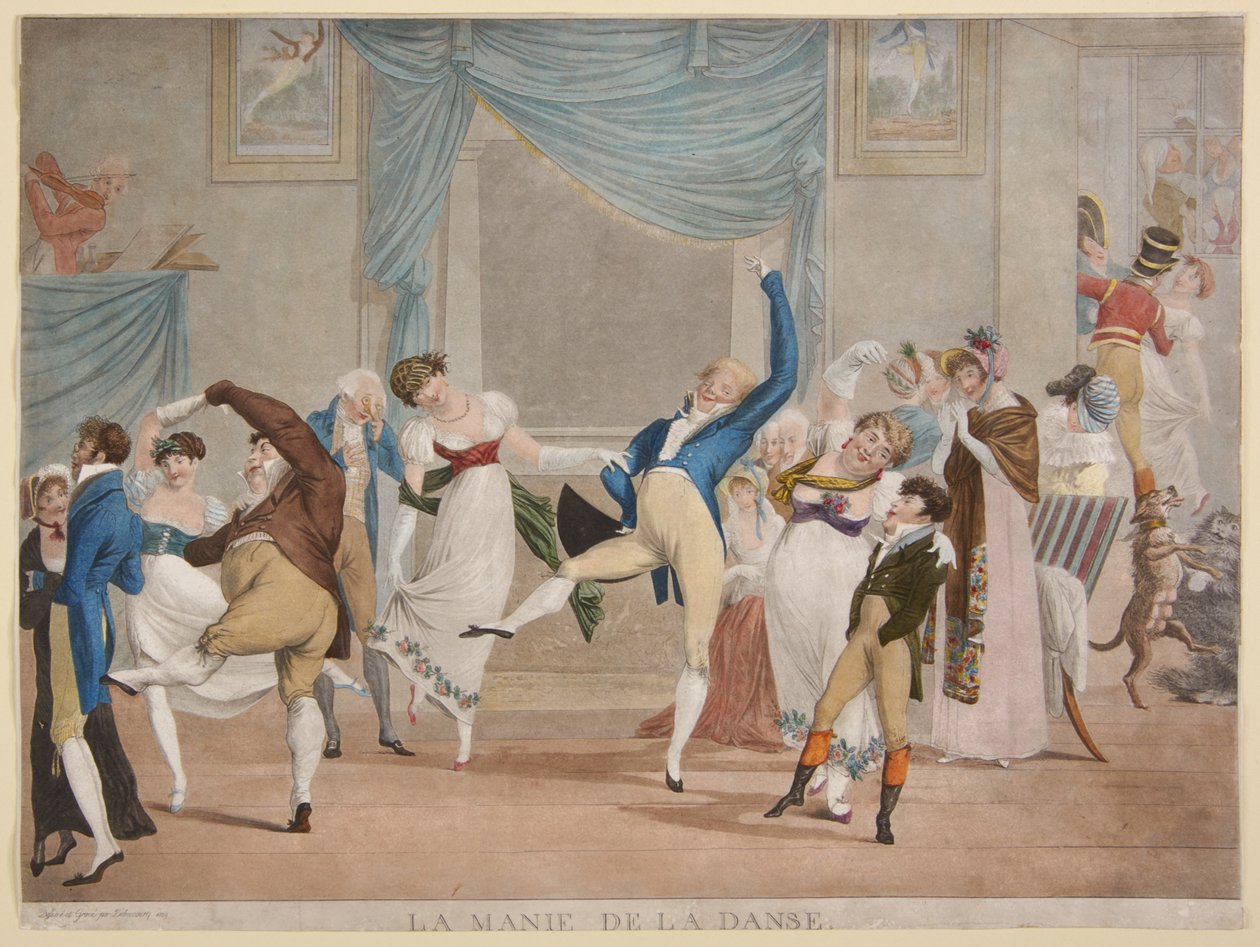 Dansmani av Philibert-Louis Debucourt