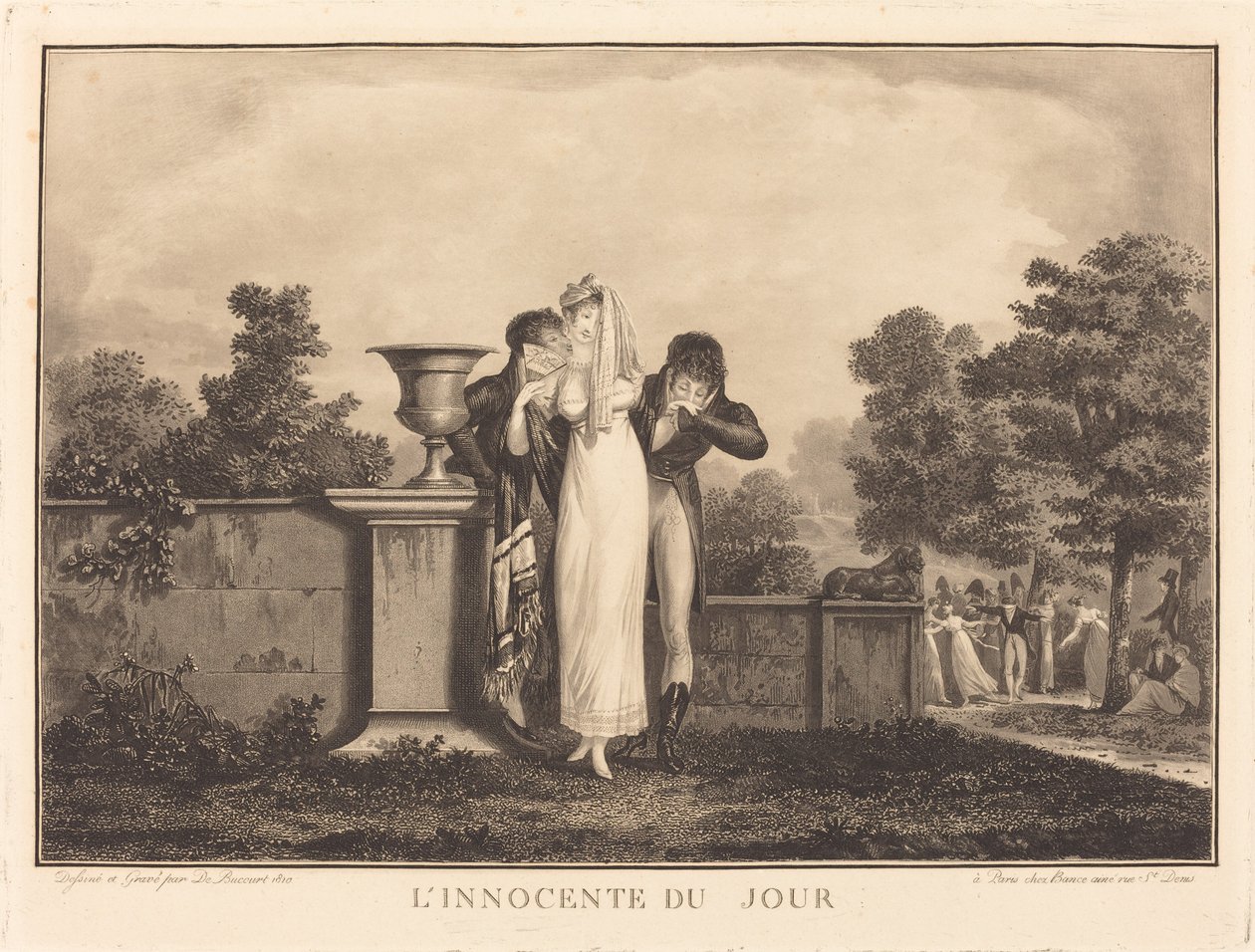 Dagens oskyldiga av Philibert Louis Debucourt
