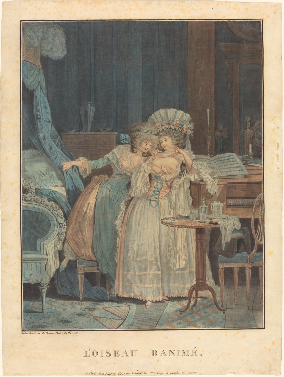 Fågeln återupplivas av Philibert Louis Debucourt