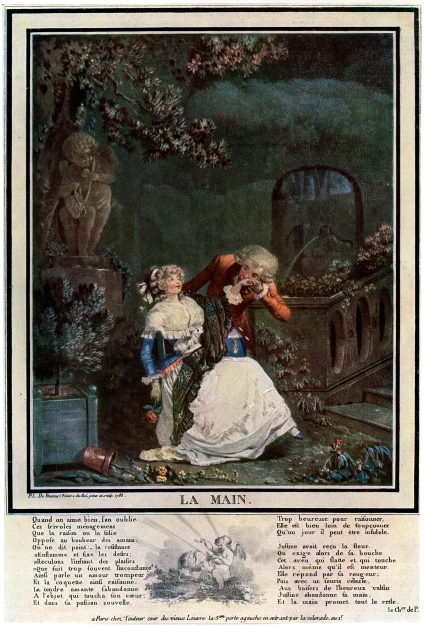 Handen, 1788 1931. av Philibert Louis Debucourt