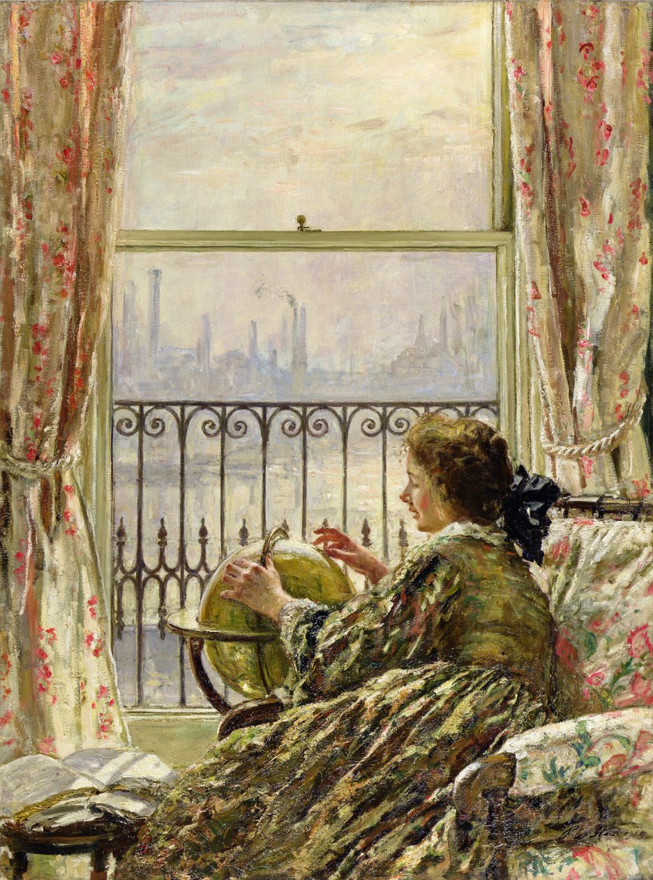 Ett fönster i Chelsea, 1909 av Philip Wilson Steer