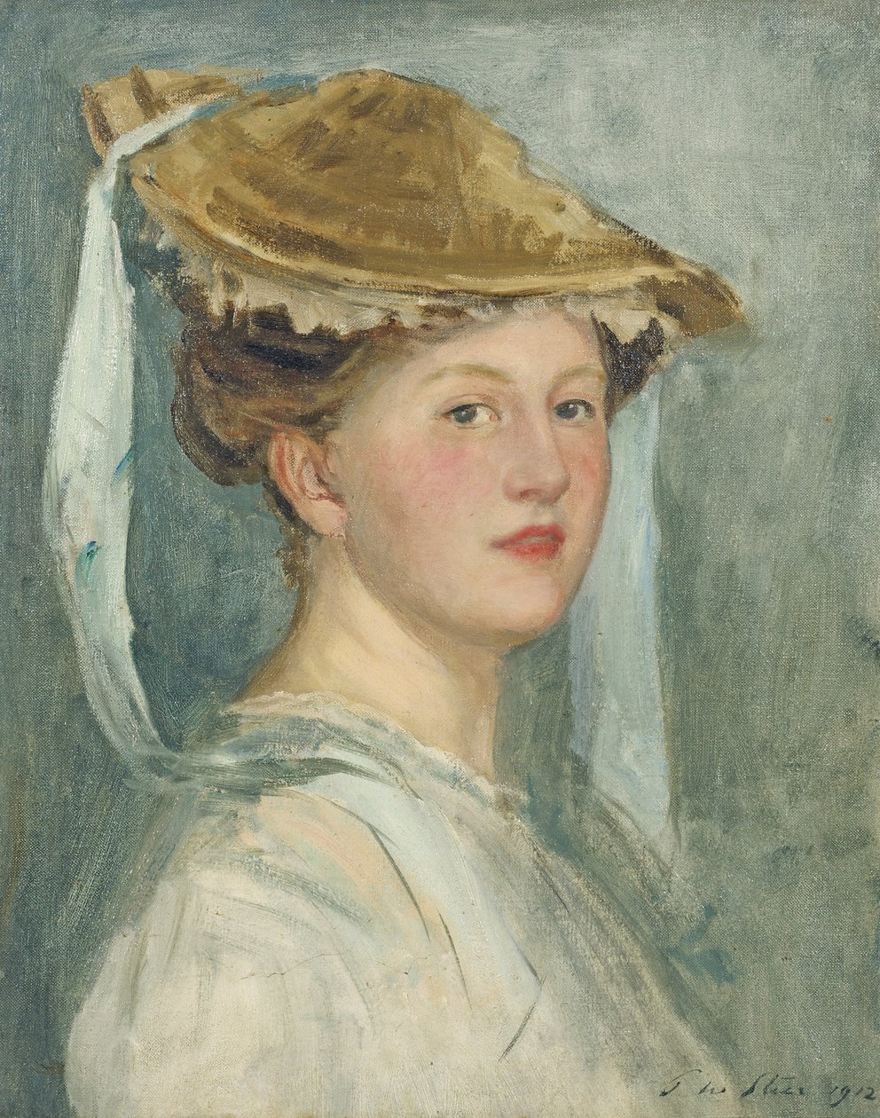 Lady Clare Annesley, före 1912 av Philip Wilson Steer