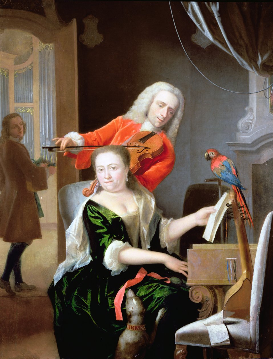 Ett musiksällskap av Philip van Dijk