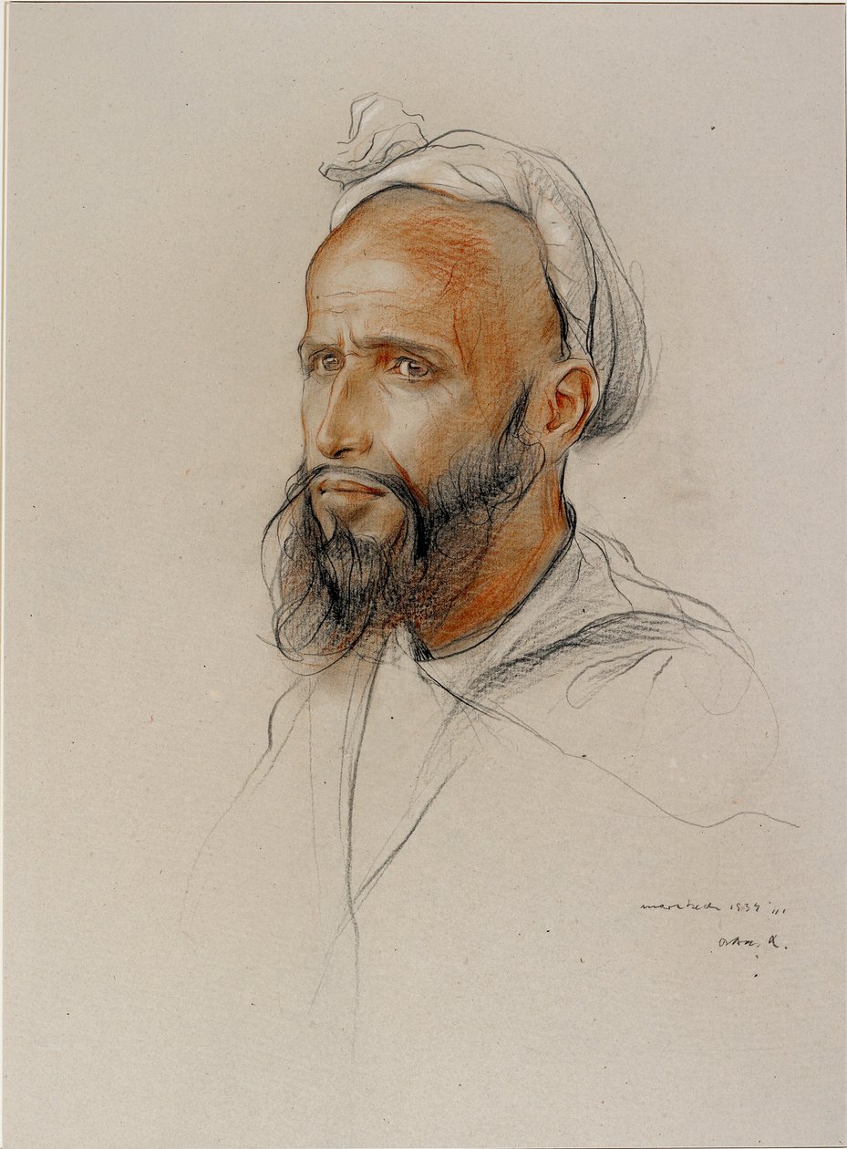 Porträtt av en arab, 1934 av Philip A de Laszlo