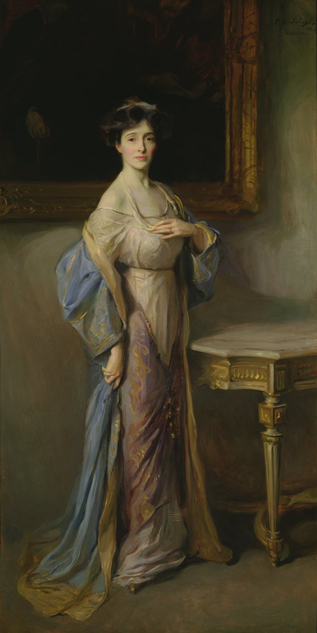 Grevinnan Fitzwilliam, hustru till den 7:e jarlen Fitzwilliam av Philip Alexius de Laszlo