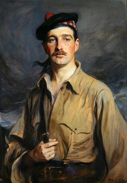 John, 2nd Lord Forteviot, M.C. av Philip Alexius de Laszlo