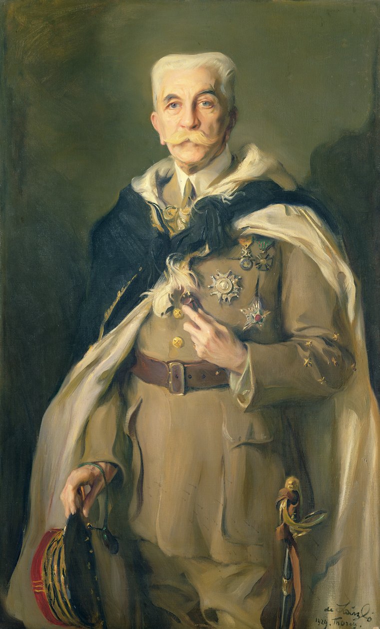 Marskalk Louis Hubert Gonzalve Lyautey (1854-1934) 1929 (olja på duk) av Philip Alexius de Laszlo