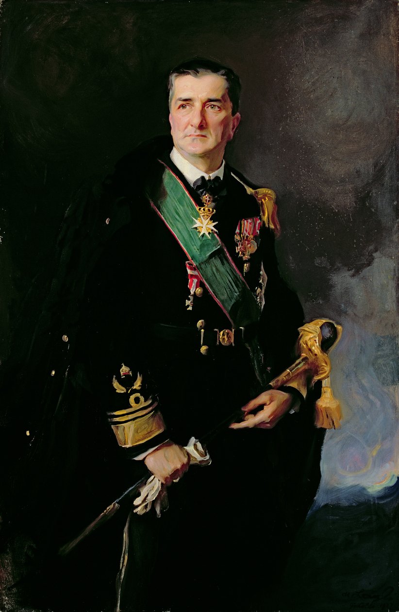 Miklos Horthy de Nagbanya (olja på duk) av Philip Alexius de Laszlo