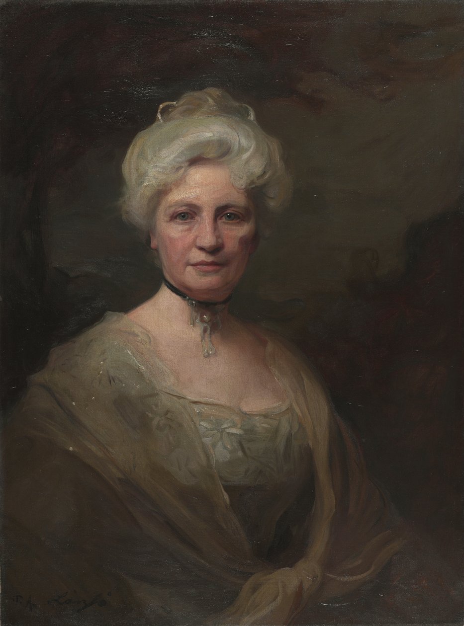 Porträtt av Ella L. Moore av Philip Alexius de Laszlo