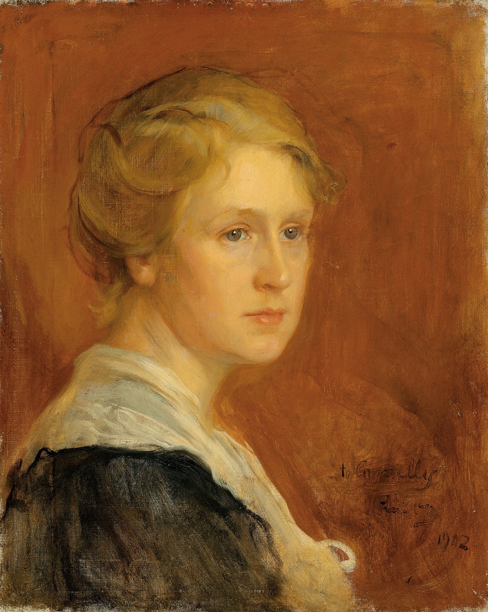 Porträtt av fröken Constance Ellen Guinness av Philip Alexius de Laszlo
