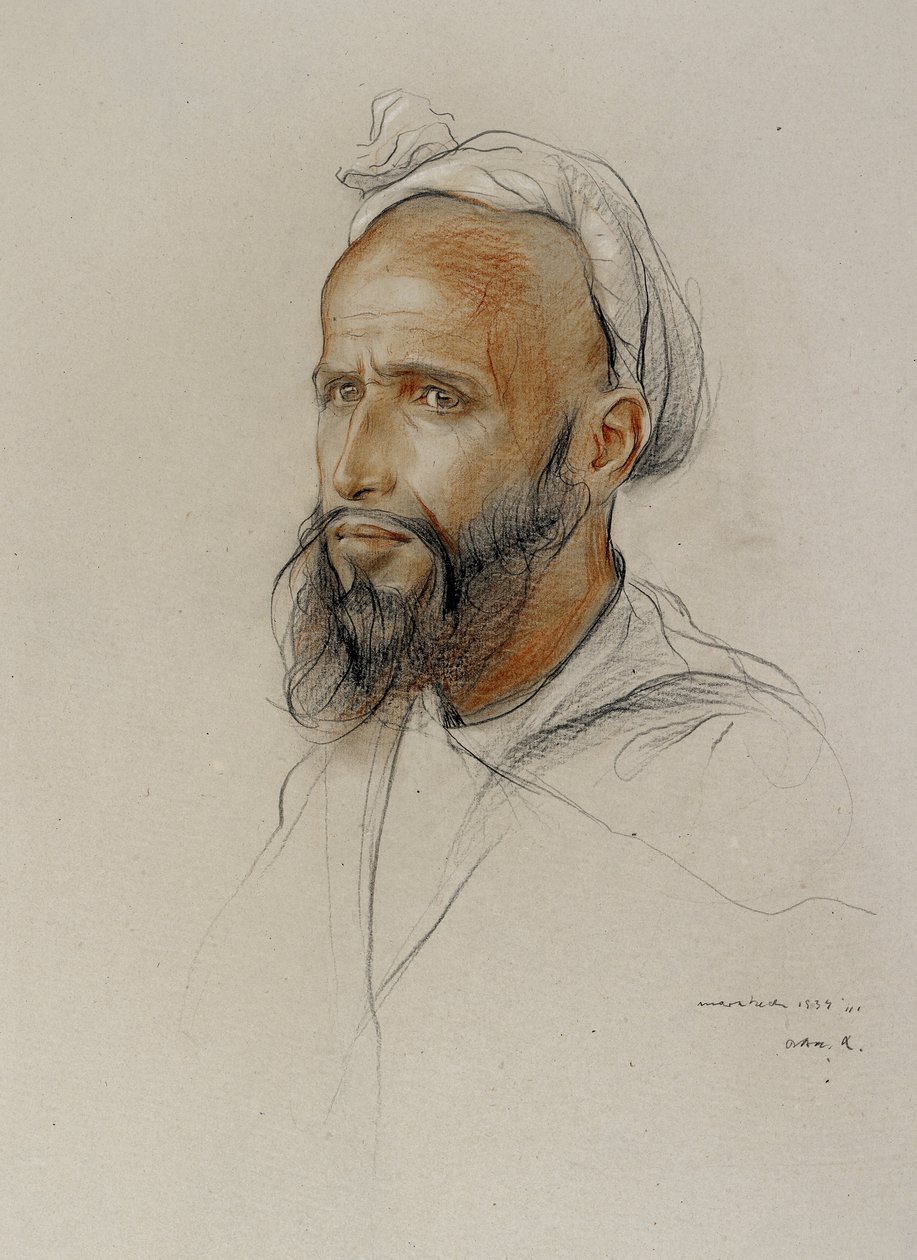 Porträtt av en arab av Philip Alexius de Laszlo