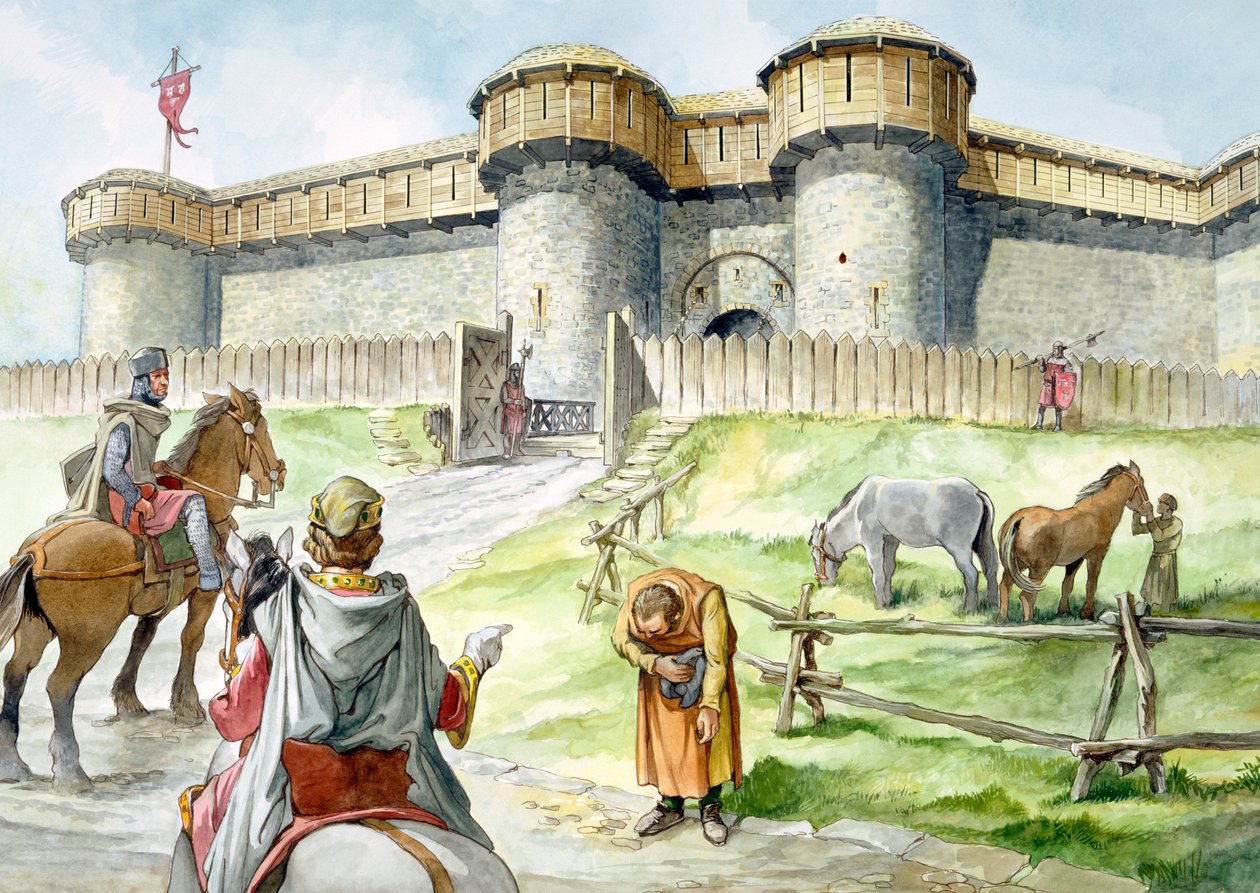 Helmsley Castle, 1200-talet, c1990-2010 av Philip Corke