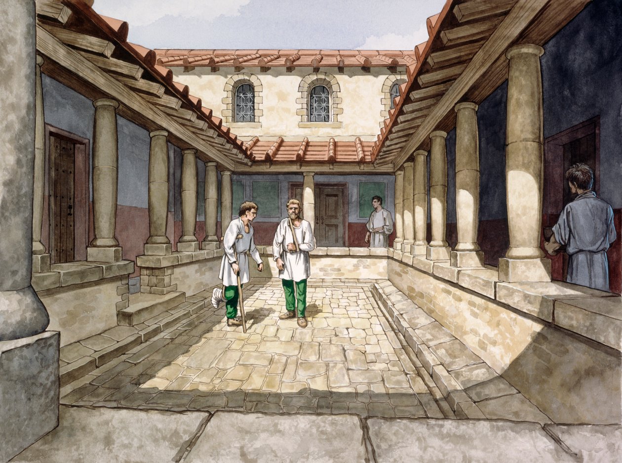 Housesteads romerska fortet, 2:a århundradet, c1990-2010 av Philip Corke