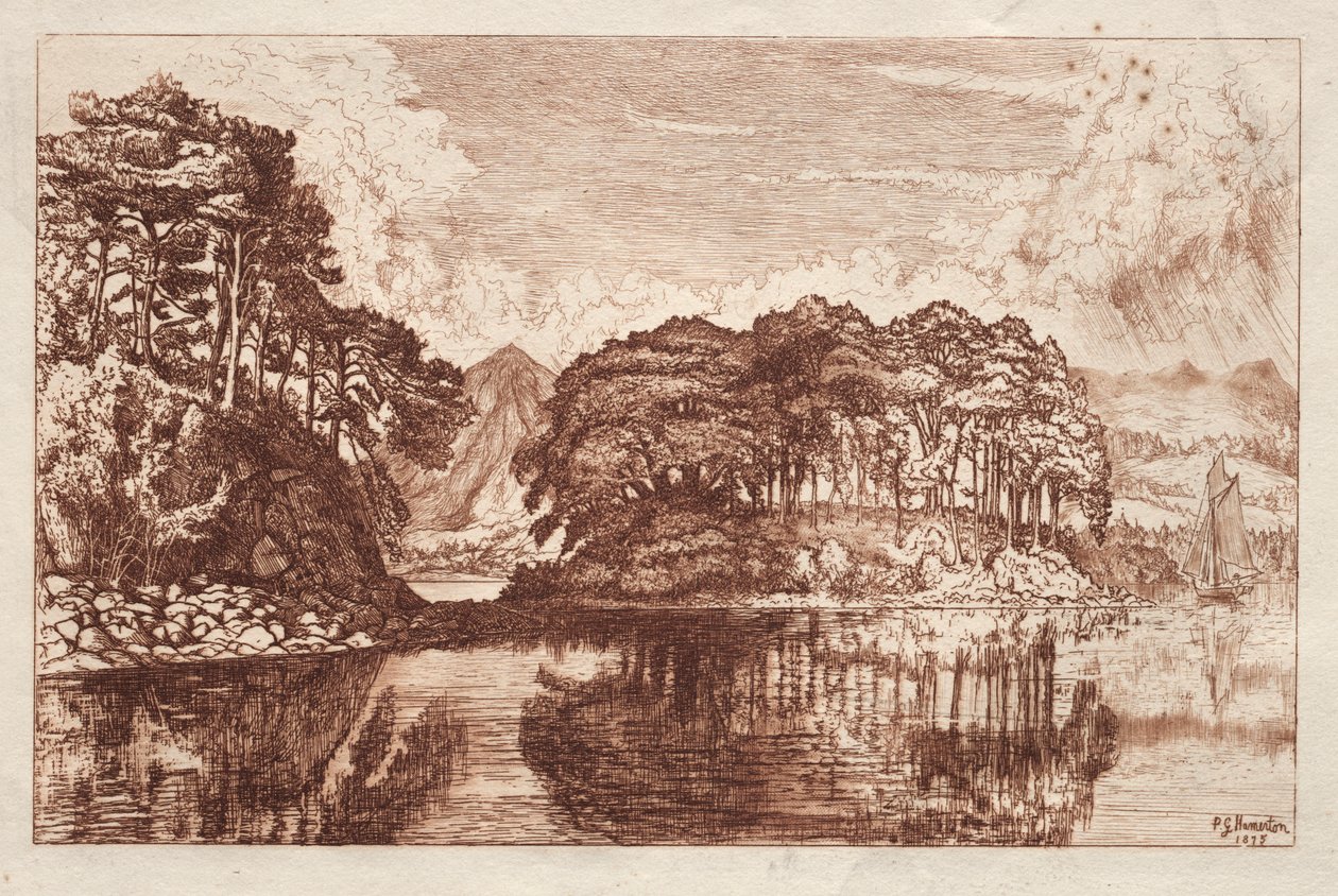 Sjön av Philip Gilbert Hamerton
