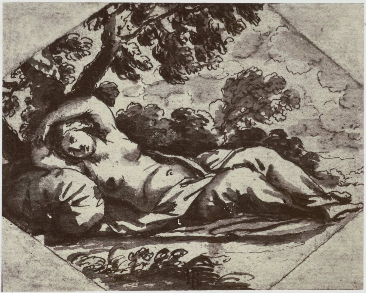 Bischop [Jan de Bisschop], En Törnrosa av Philip Henry Delamotte