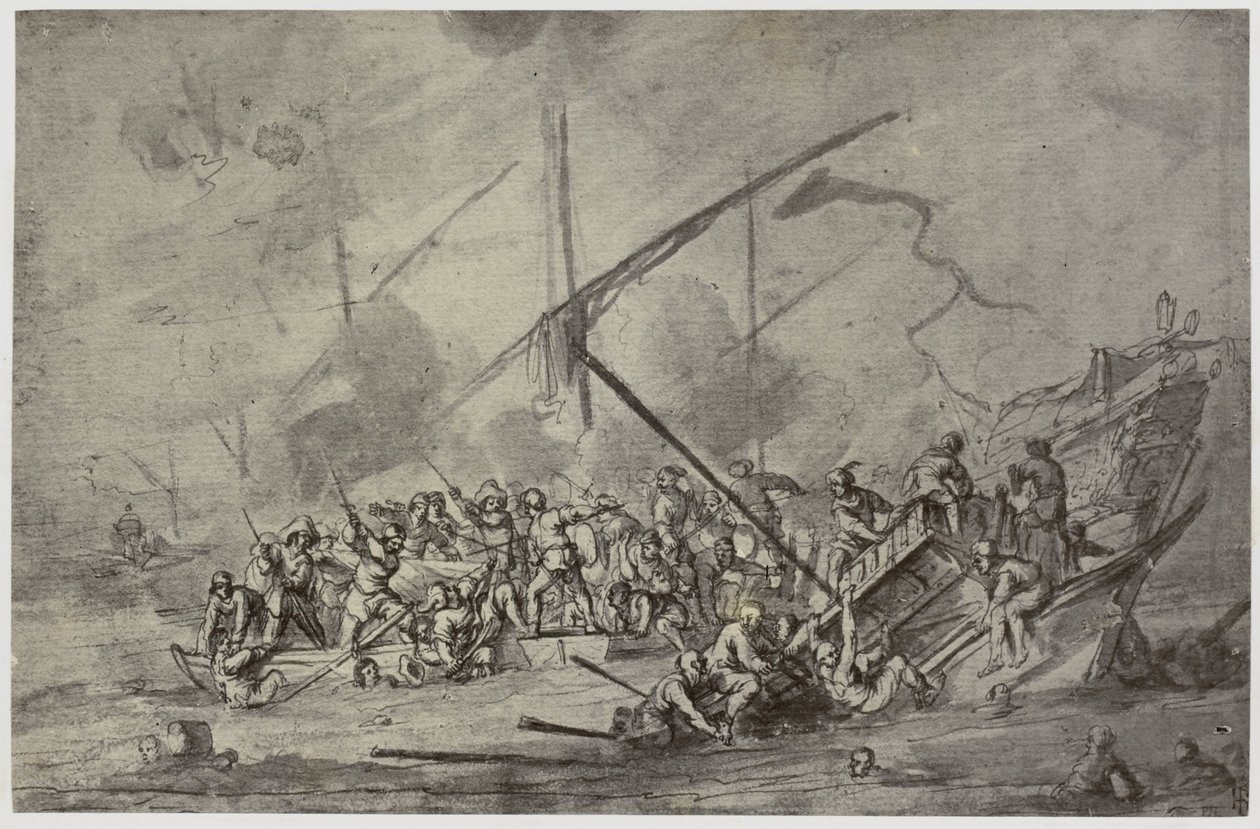 Della Bella, ett sjöslag av Philip Henry Delamotte
