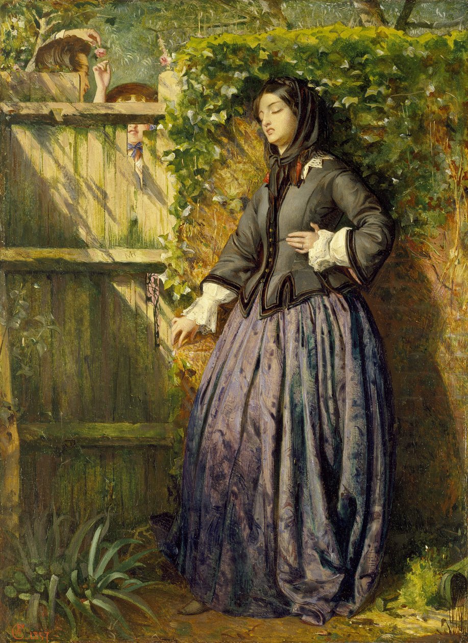 Brutna löften, 1857 av Philip Hermogenes Calderon