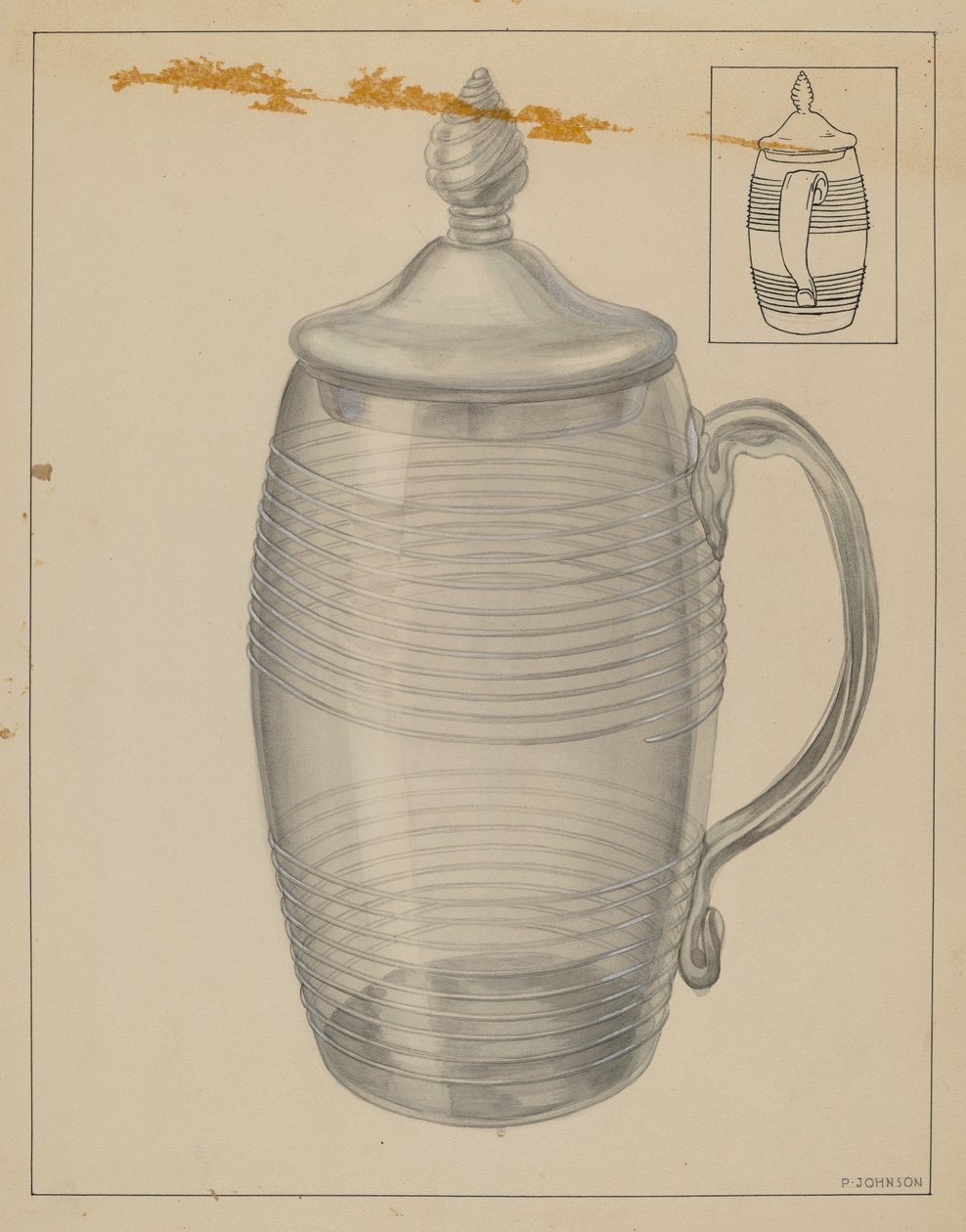 Mugg av Philip Johnson