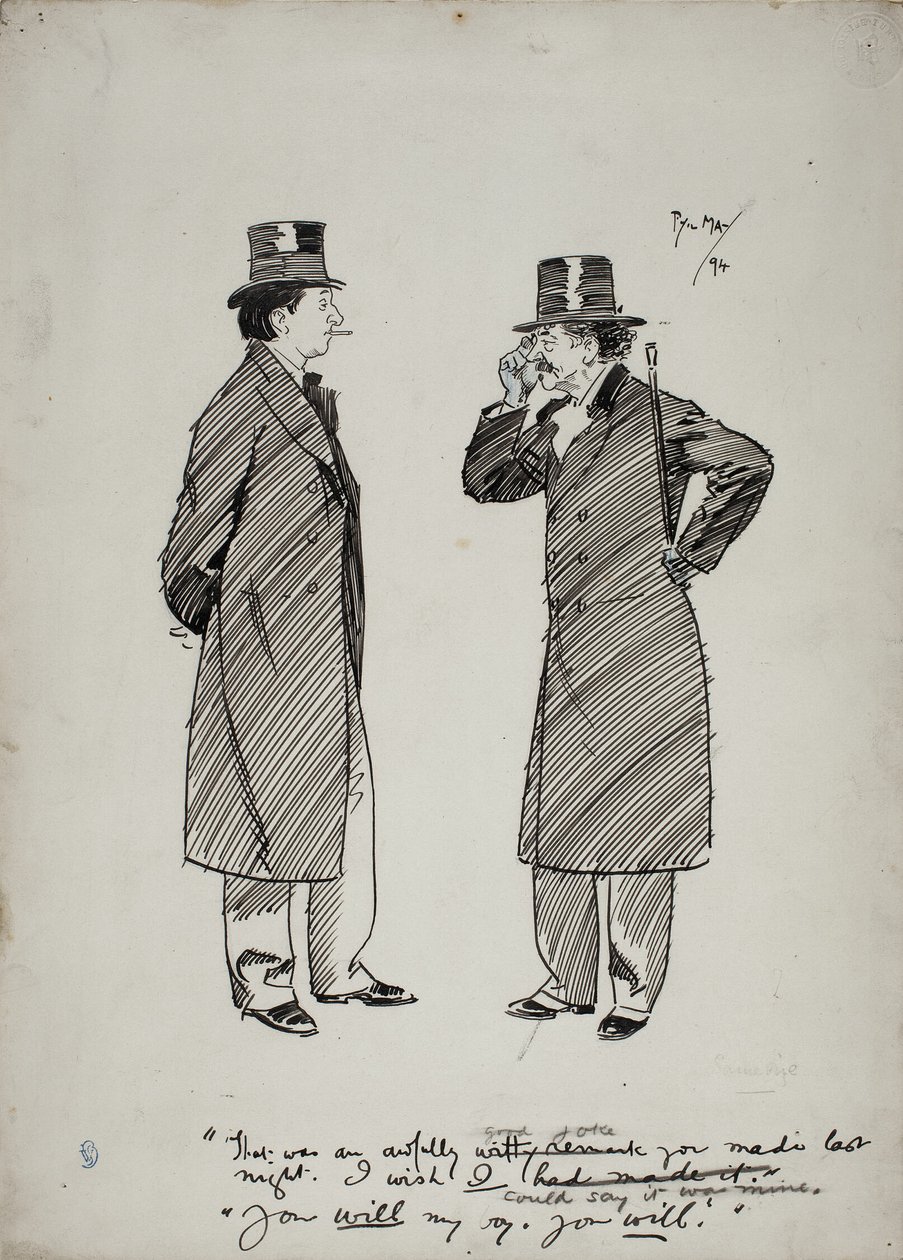Oscar Wilde och Whistler av Philip William May