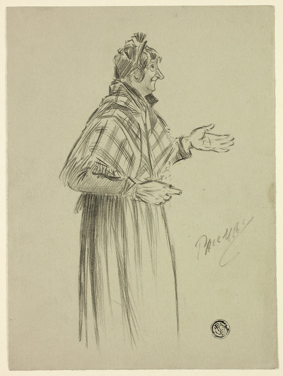 Sjal London Character av Philip William May