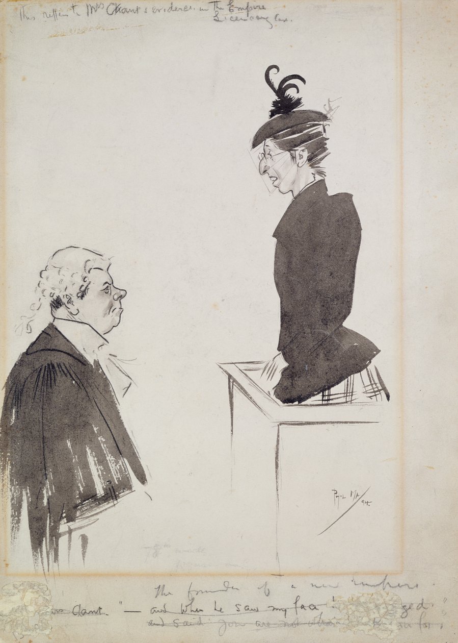 Vittnet (Mrs Chant) av Philip William May