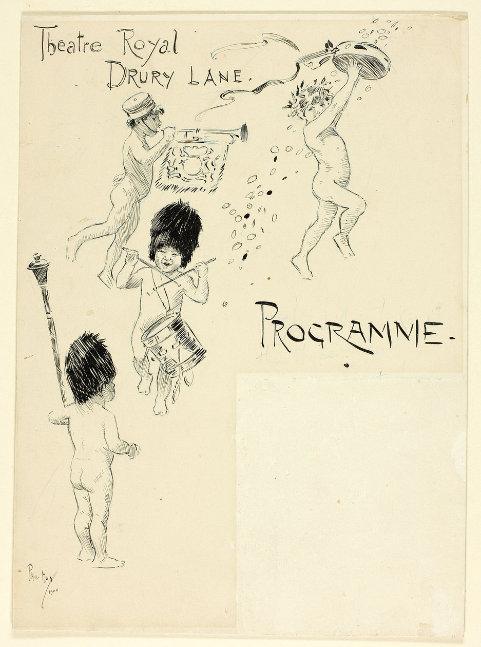 Theatre Royal Drury Lane Program av Philip William May