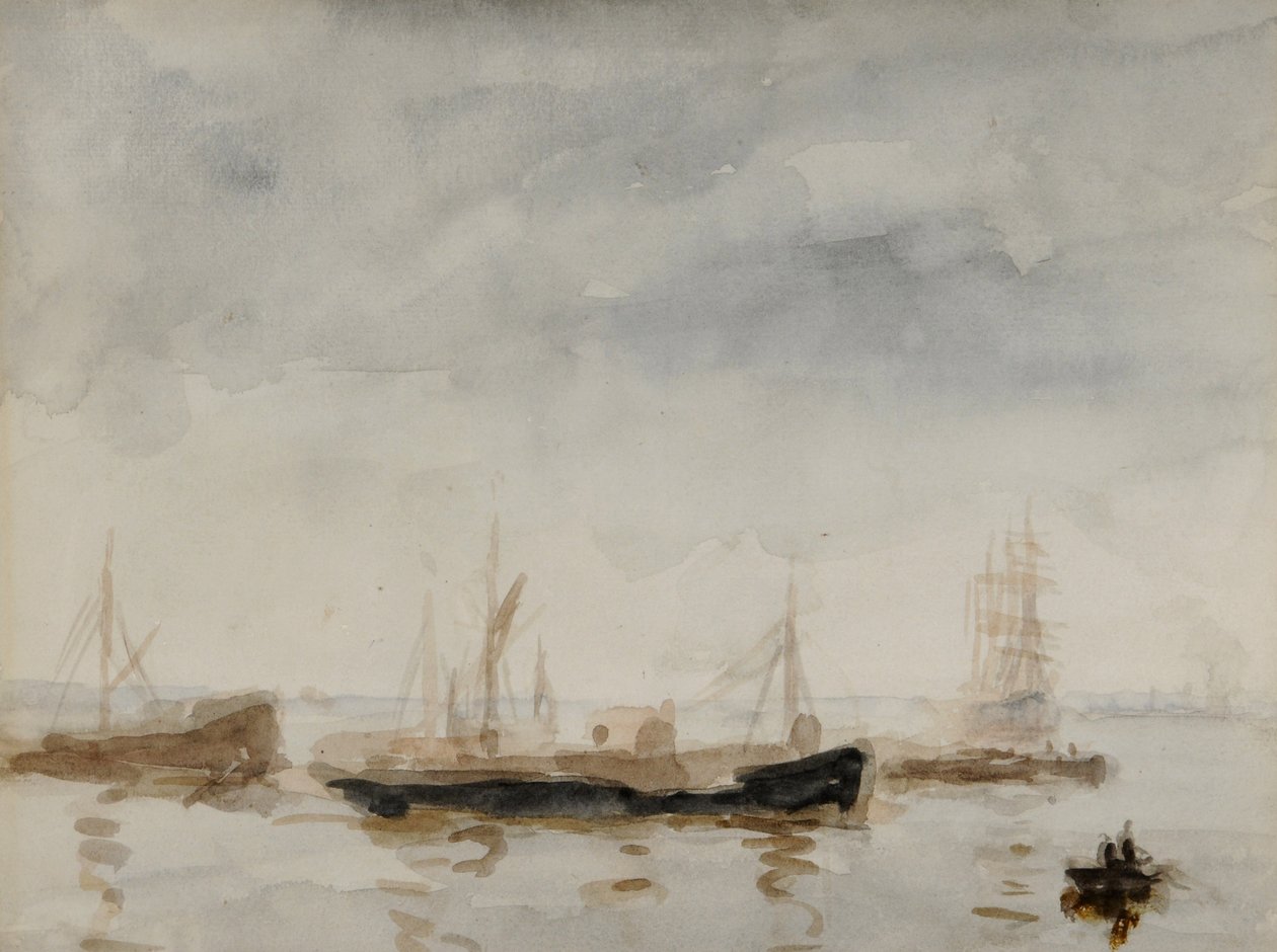 (akvarell på papper) av Philip Wilson Steer