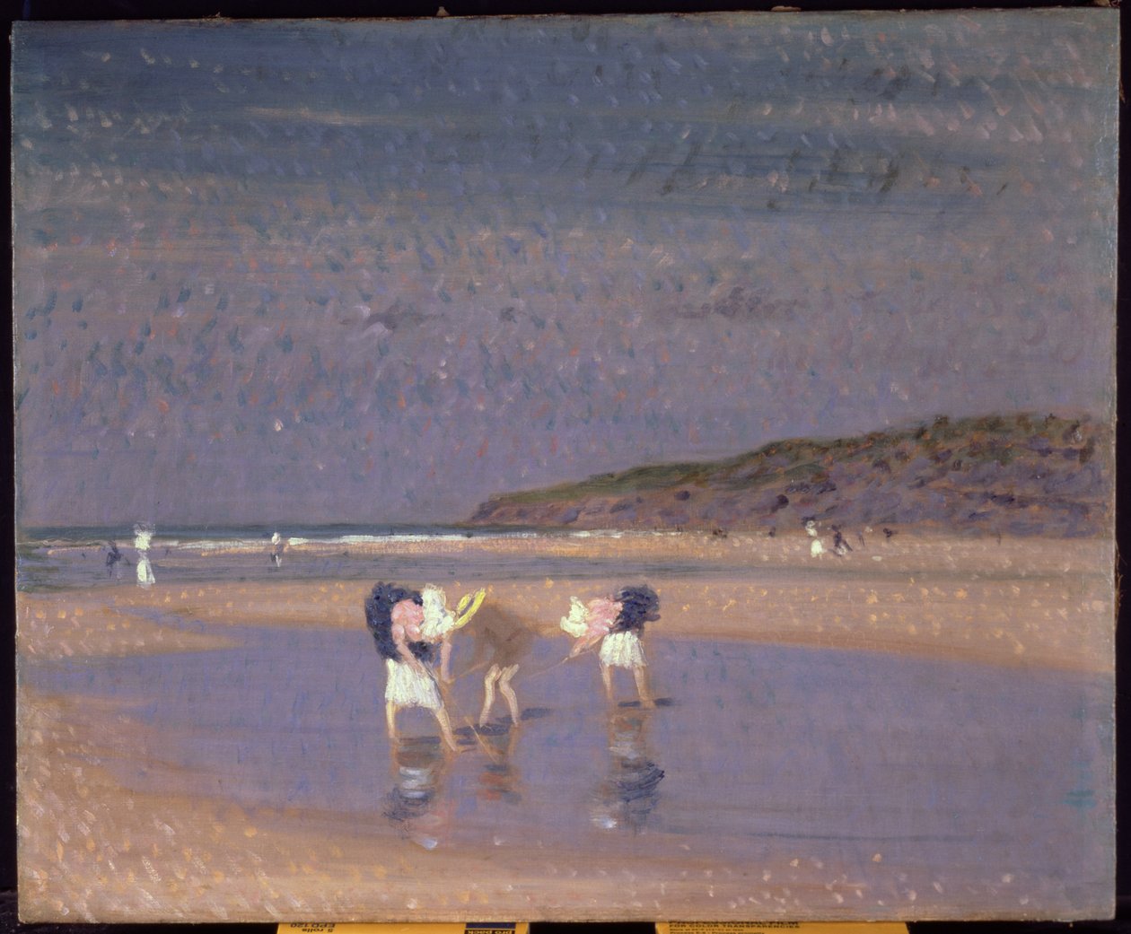 Boulogne Sands, Barn räkfiske av Philip Wilson Steer