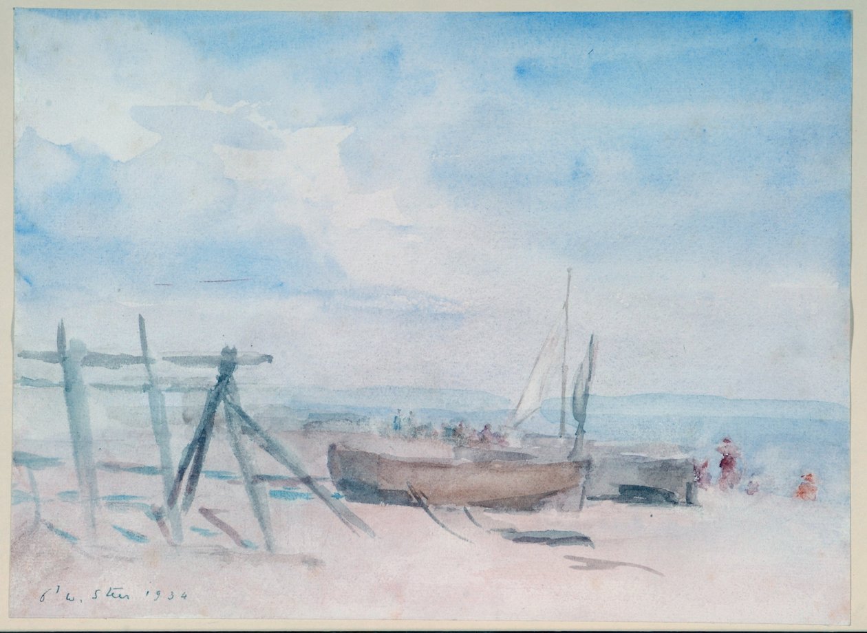Lågvatten, Walmer Beach av Philip Wilson Steer