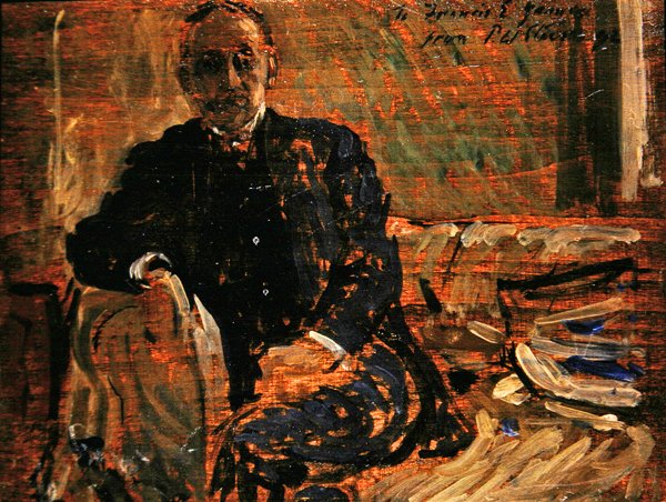Porträtt av Francis Edward James av Philip Wilson Steer