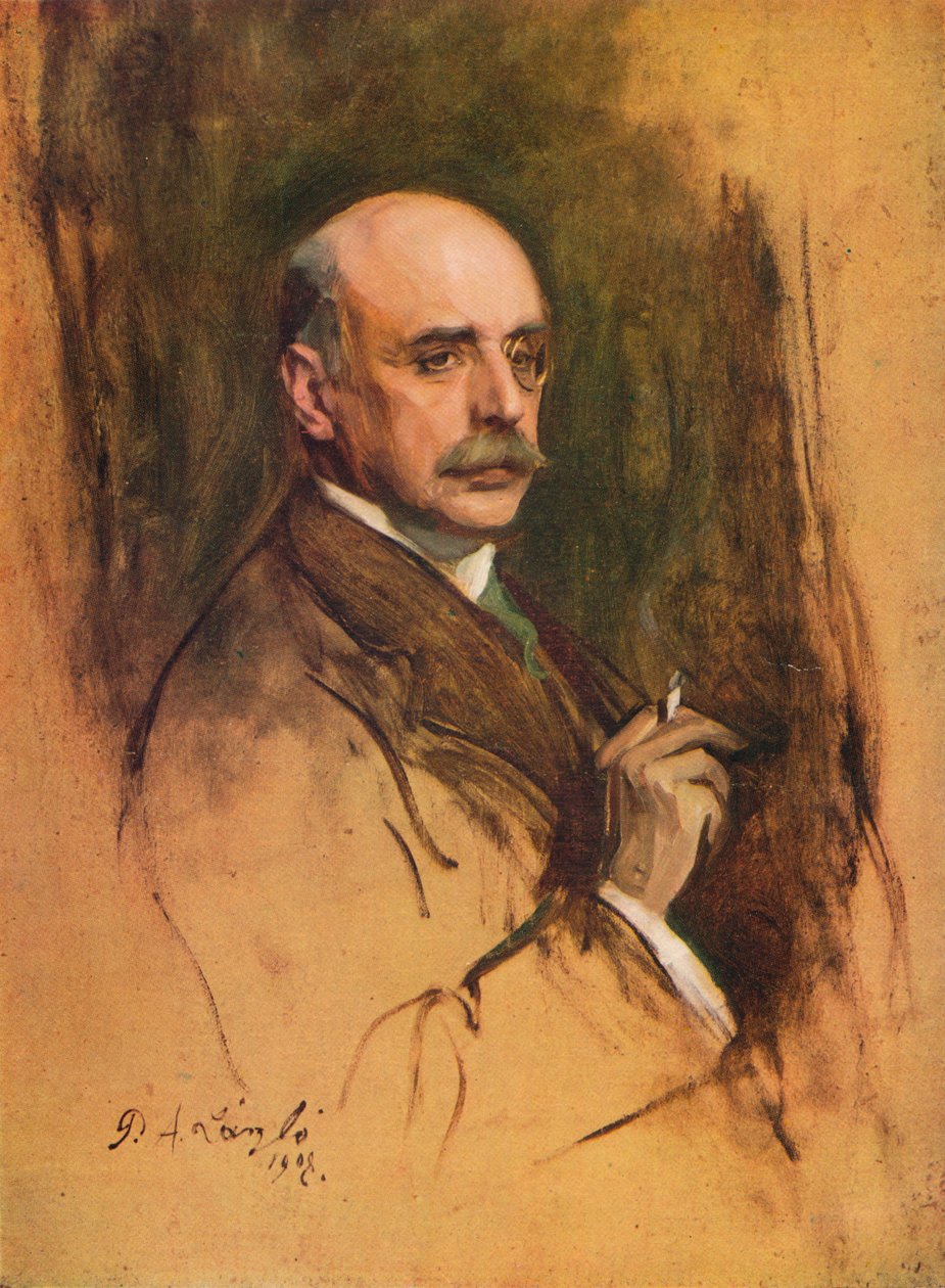 Charles Holme: grundare och första redaktör för The Studio, 1908 av Philip de László