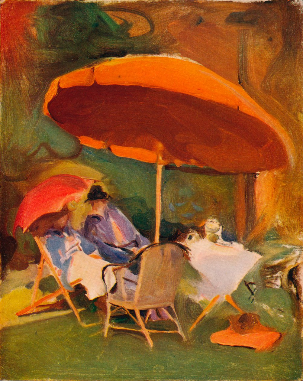 Oljeskiss, c1927 av Philip de László
