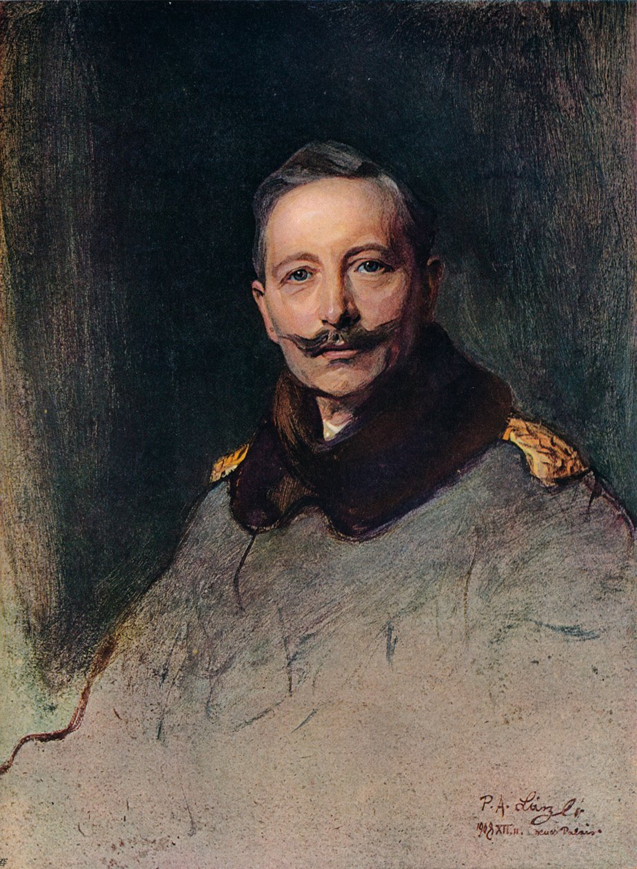 Porträtt av H.I.M. Den tyske kejsaren, 1908 av Philip de László