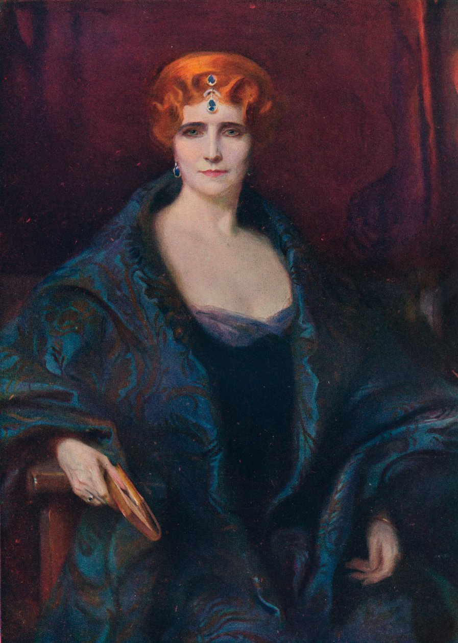 Porträtt av fru Elinor Glyn, 1912 av Philip de László