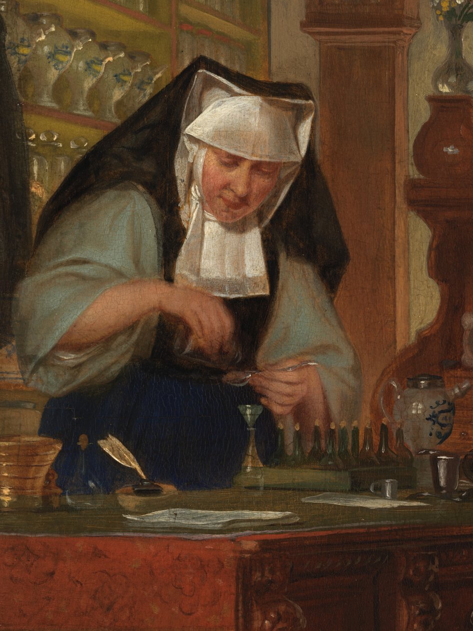 Detalj av apoteket på Saint-John