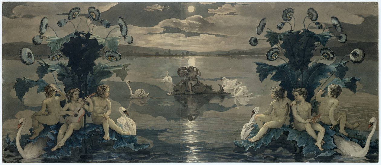 Arions sjöresa, 1809 av Philipp Otto Runge