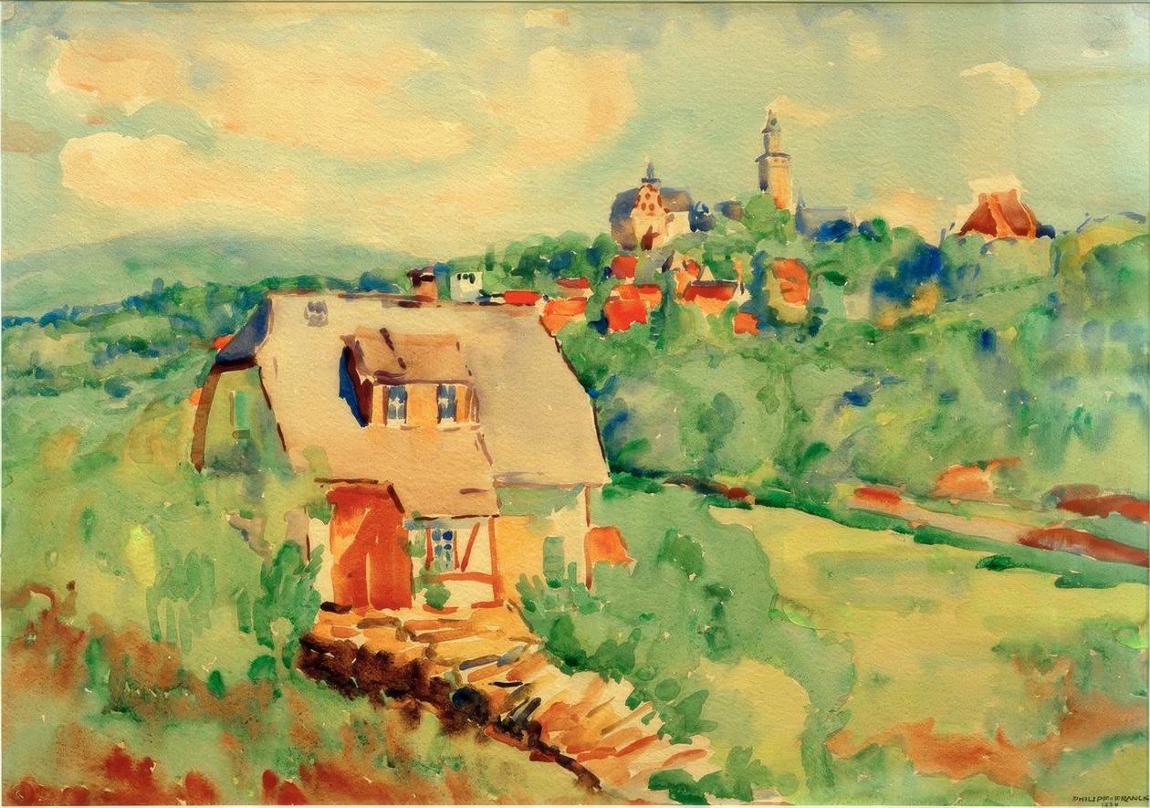 Utsikt över Kronberg av Philipp Franck