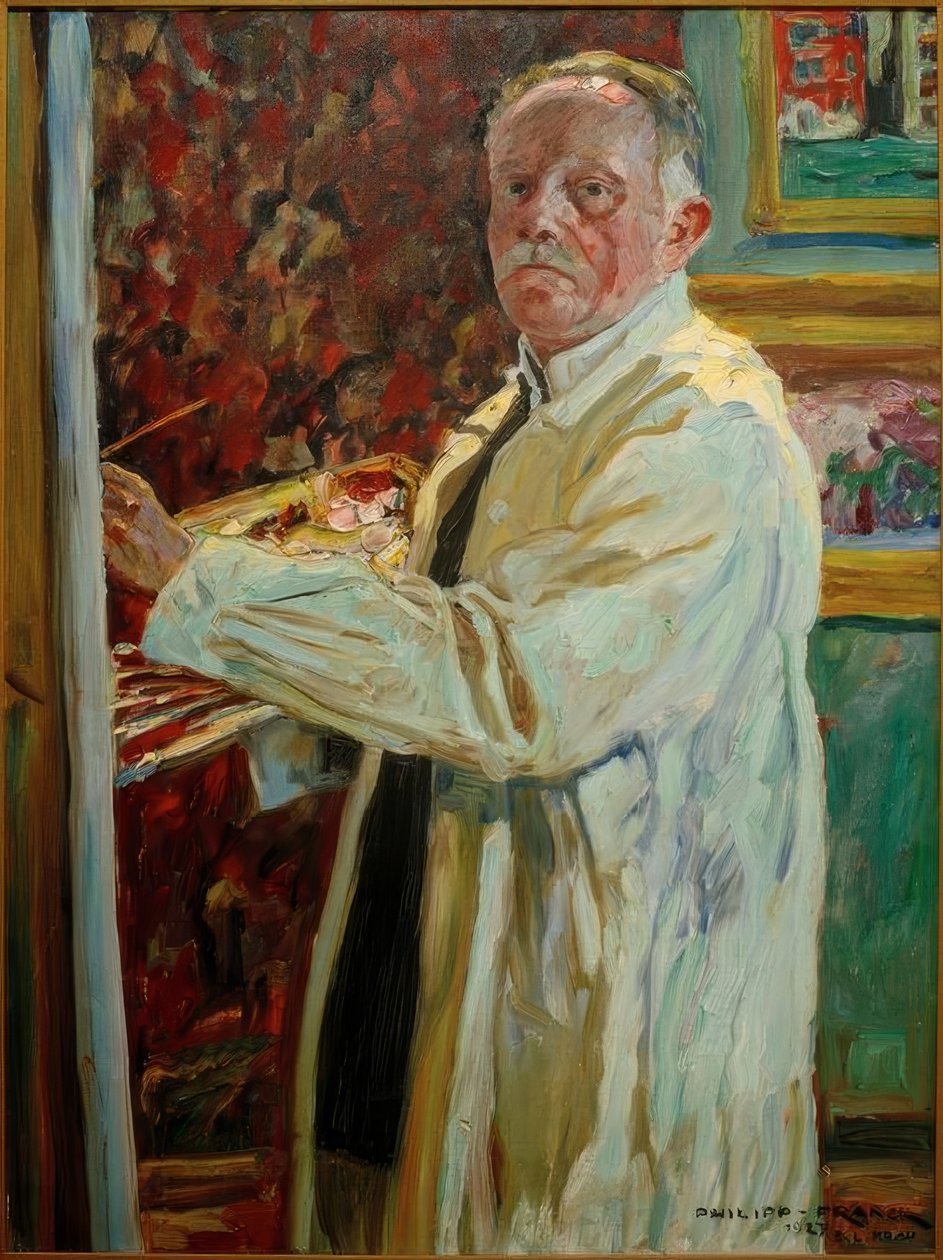 Självporträtt av Philipp Franck