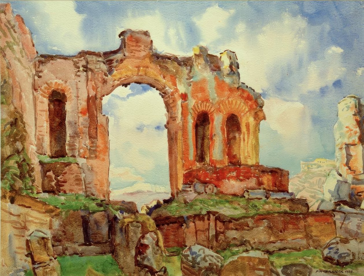 Taormina av Philipp Franck