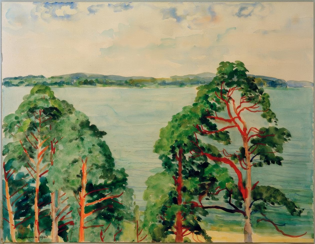 Badkar landskap av Philipp Franck
