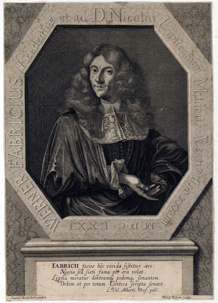 Avbildad person: Werner Fabricius av Philipp Kilian