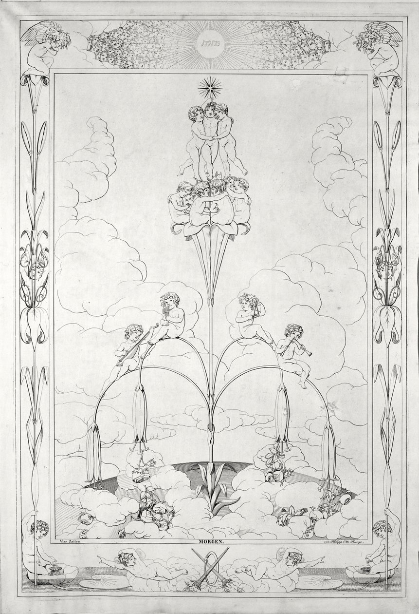 Morgon av Philipp Otto Runge