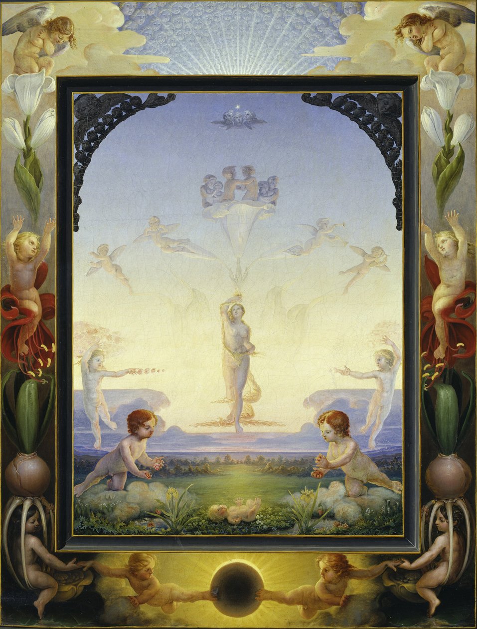Den lilla morgonen av Philipp Otto Runge