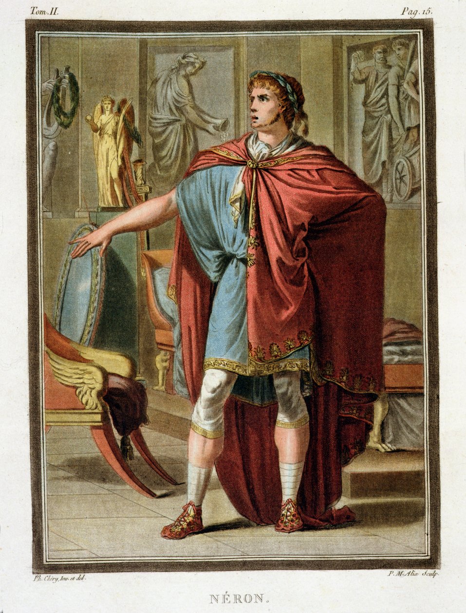 Nero, kostym för 