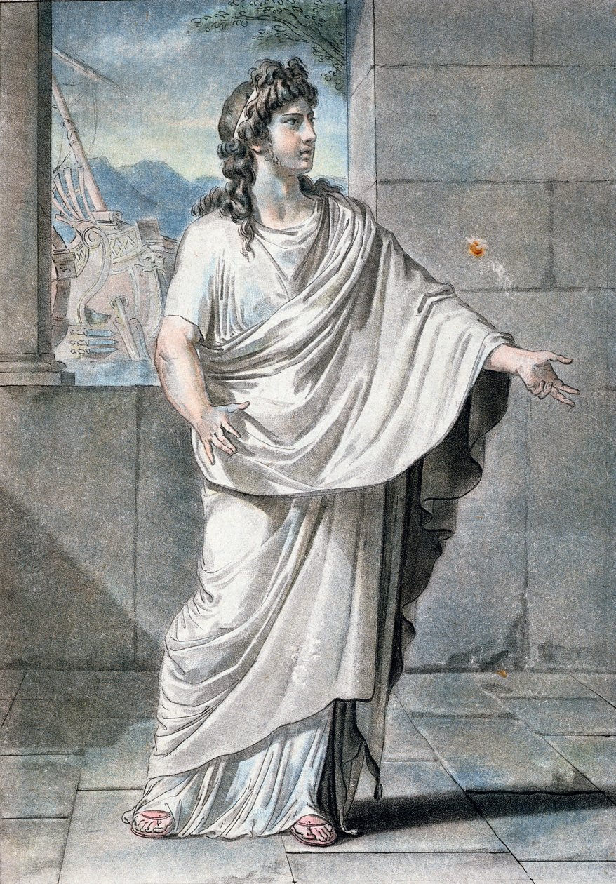 Orestes, kostym för 