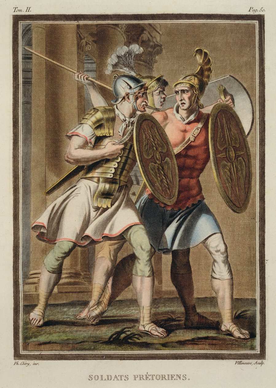 Soldiers of the Praetorian Guard, kostymer för 